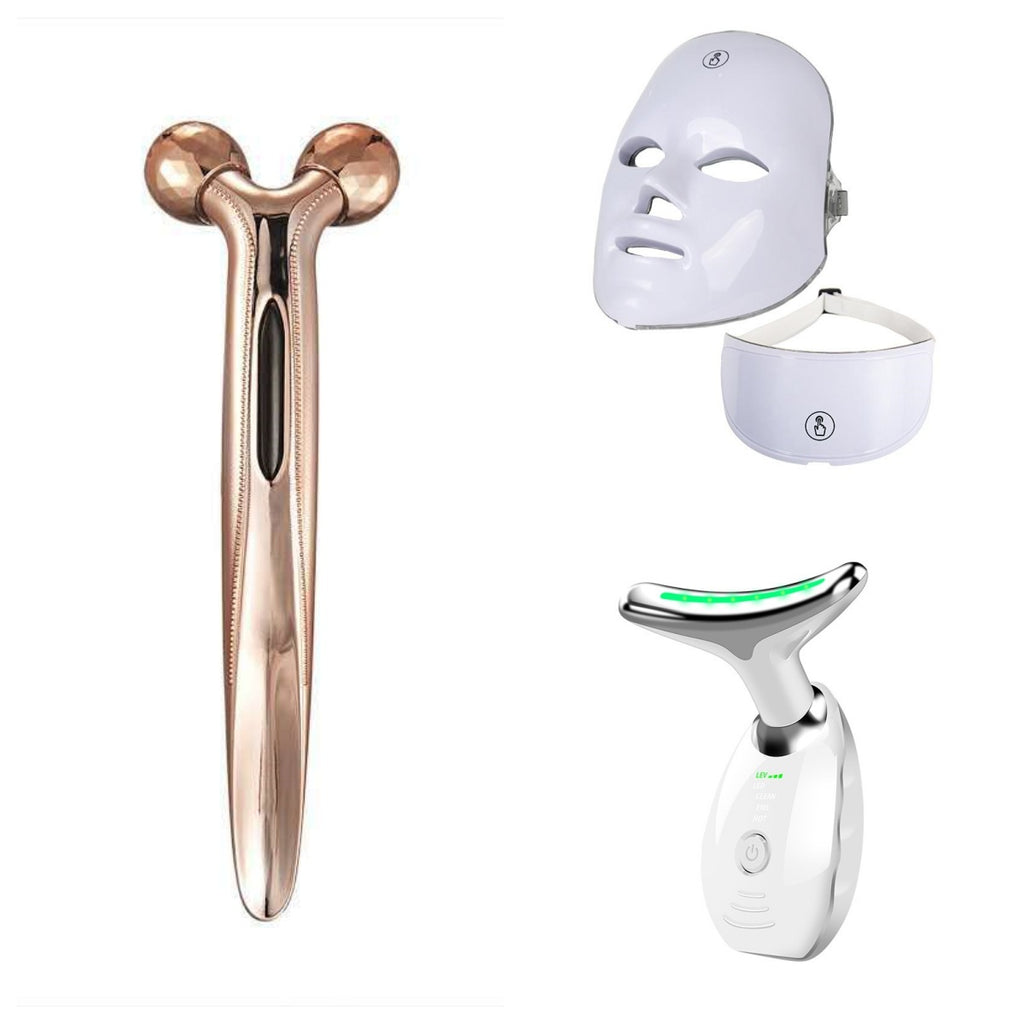 Colorful LED Facial Beauty Mask – Professional Light Therapy Skin Care Device