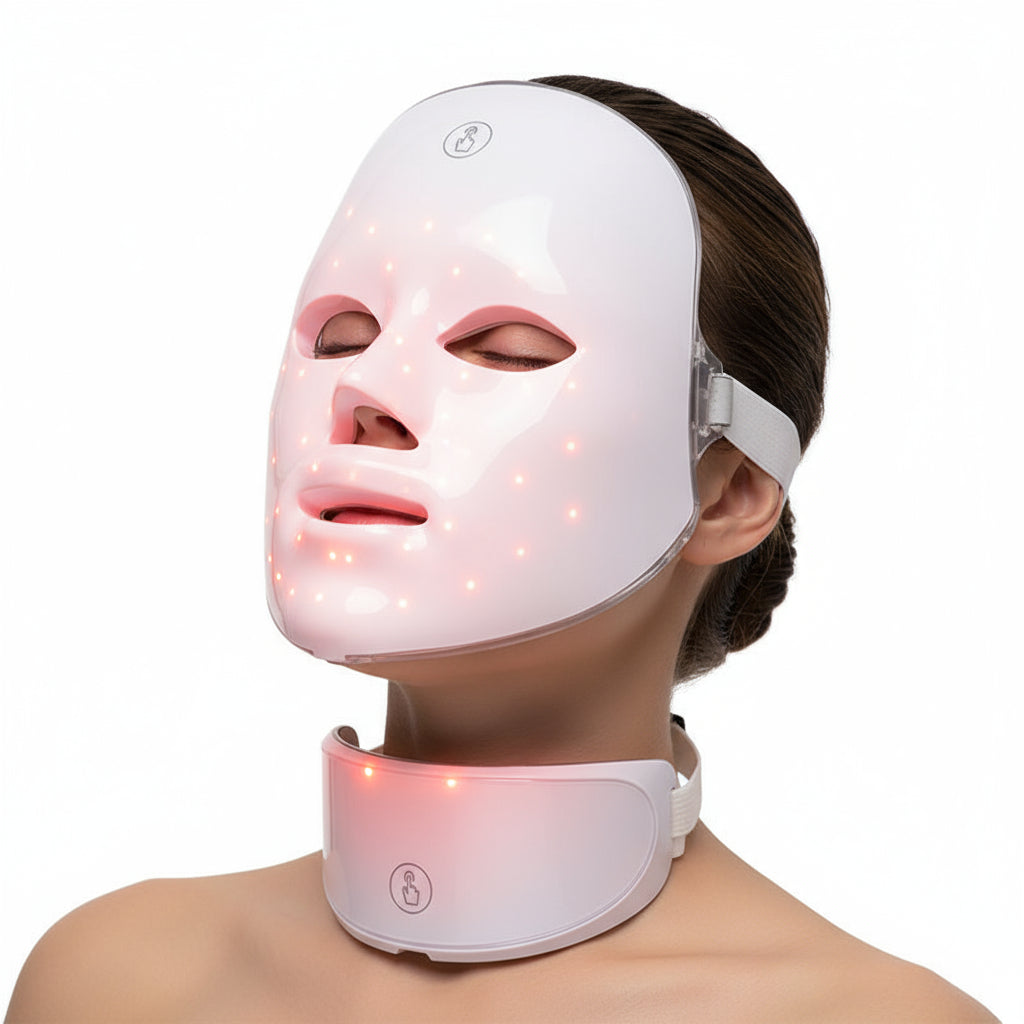 Colorful LED Facial Beauty Mask – Professional Light Therapy Skin Care Device