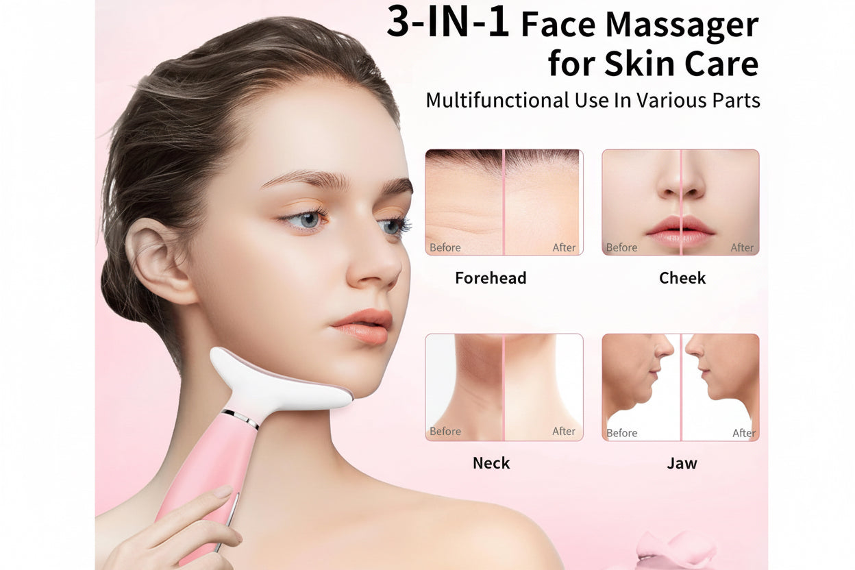 3-in-1 Facial Massager